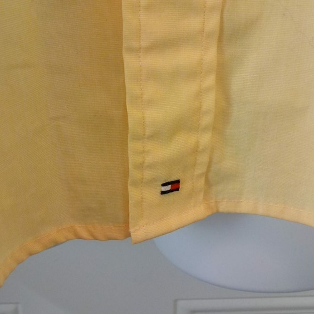 Tommy Hilfiger button-down yellow shirt - Picture 4 of 12